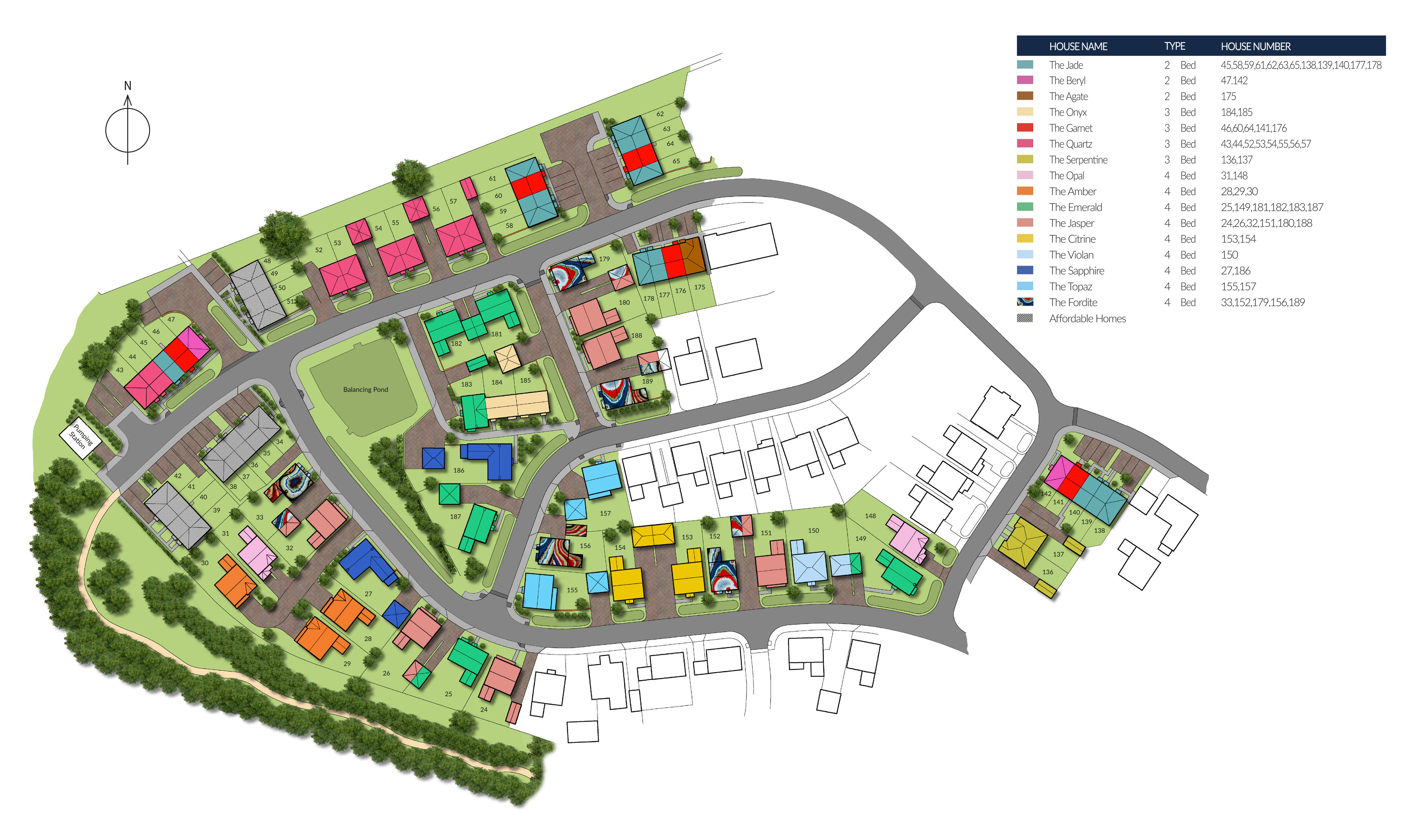 The Hyde Site Map - Cyden Homes