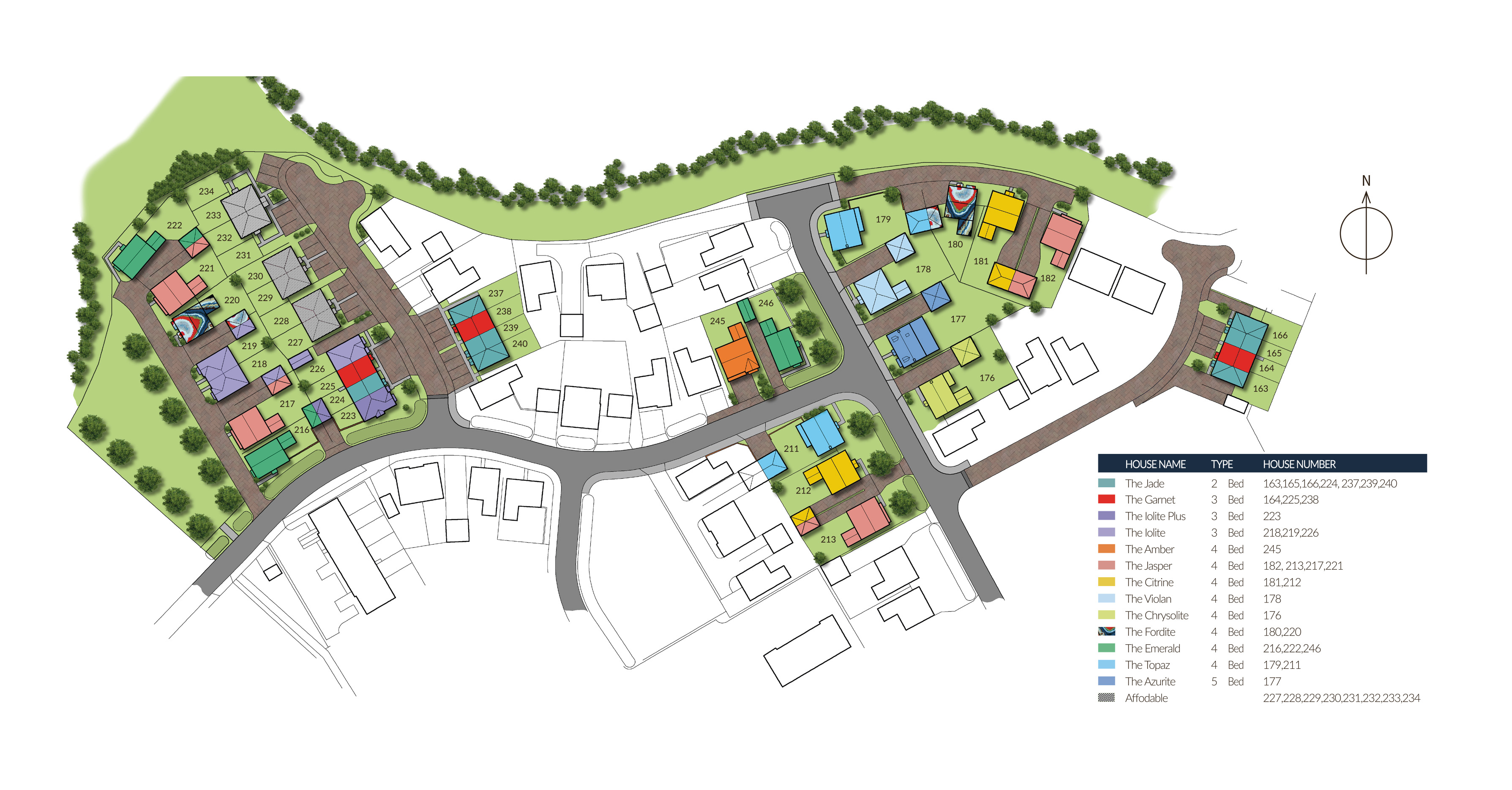 Quintessential Site Map - Cyden Homes