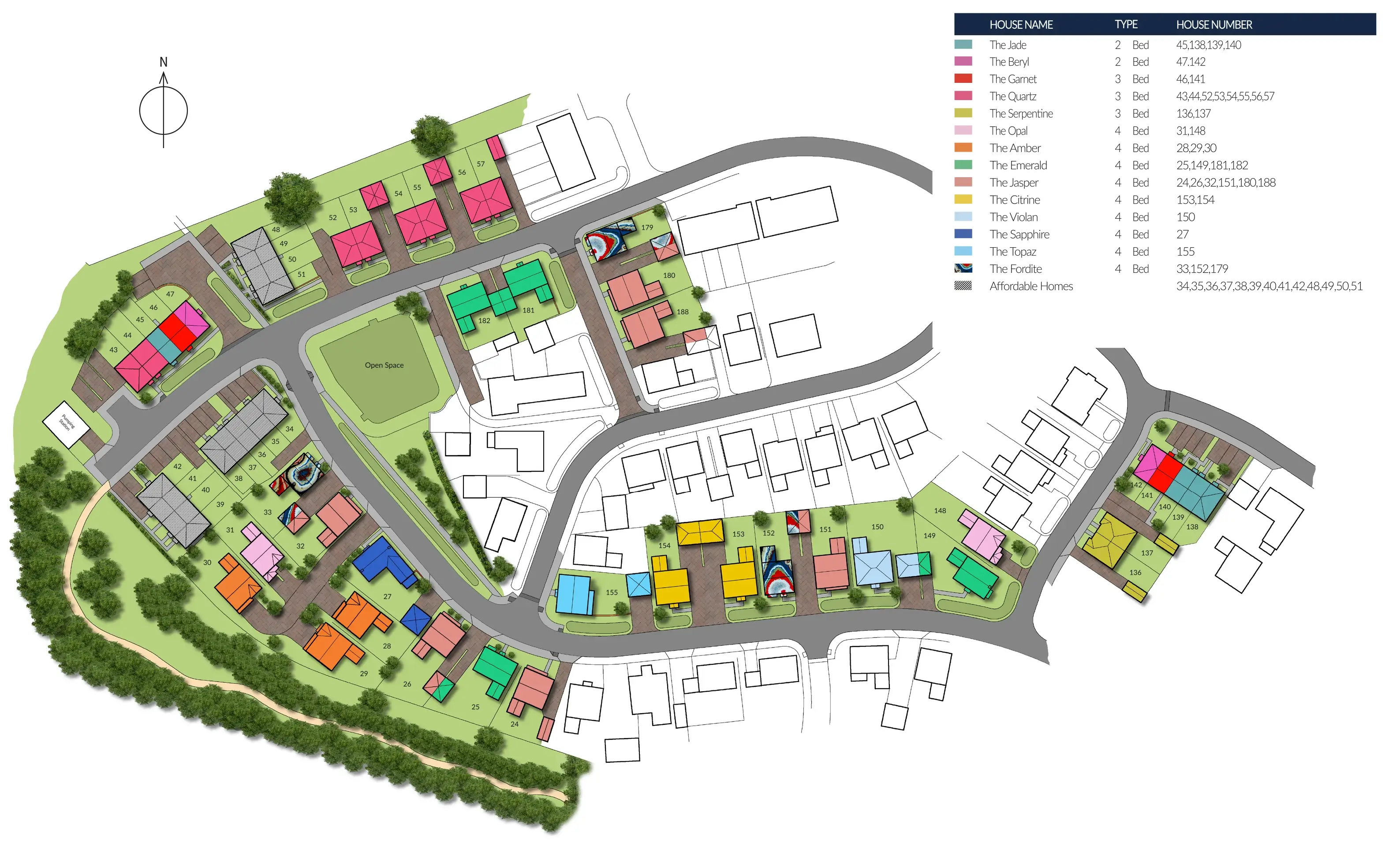 The Hyde Site Map - Cyden Homes